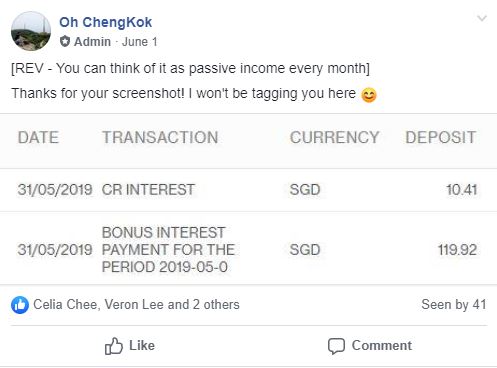 The Best Saving Account in Singapore REV